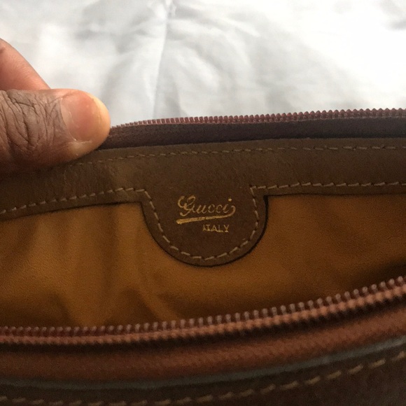 Vintage Gucci doctor bag w/strap - Picture 2 of 5